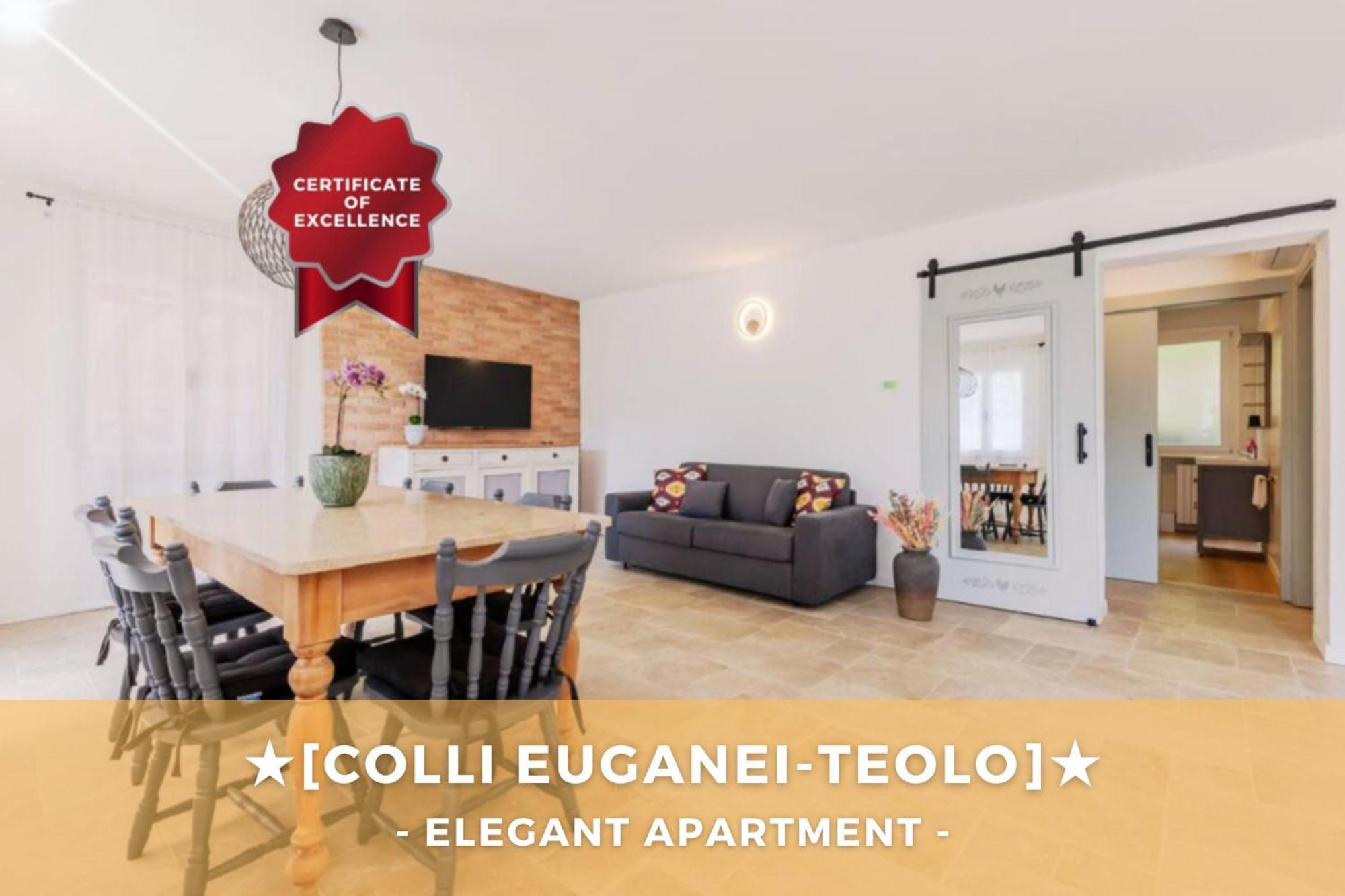 Elegante Appartamento Con Vista - Colli Euganei Teolo Buitenkant foto